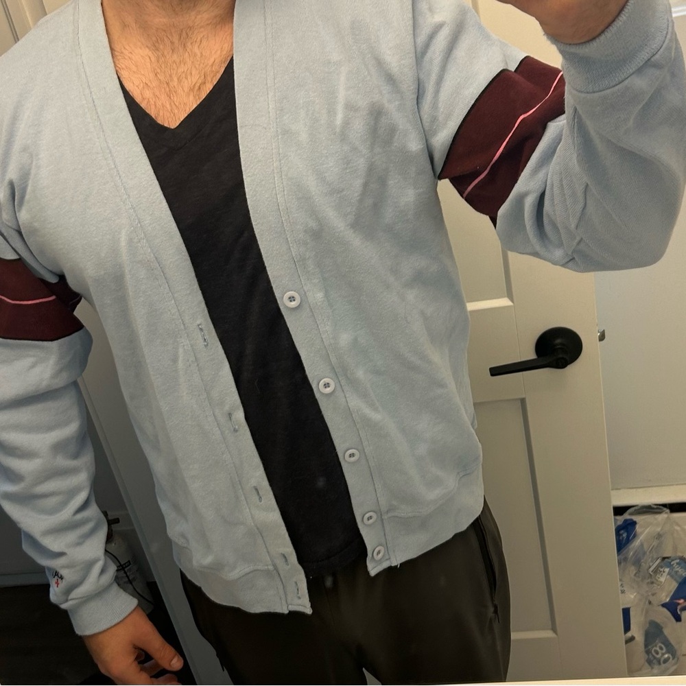 Noah NY blue cardigan